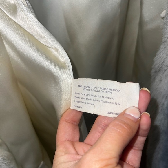 G.CASEROTTI acrylic fur coat medium - Picture 12 of 16